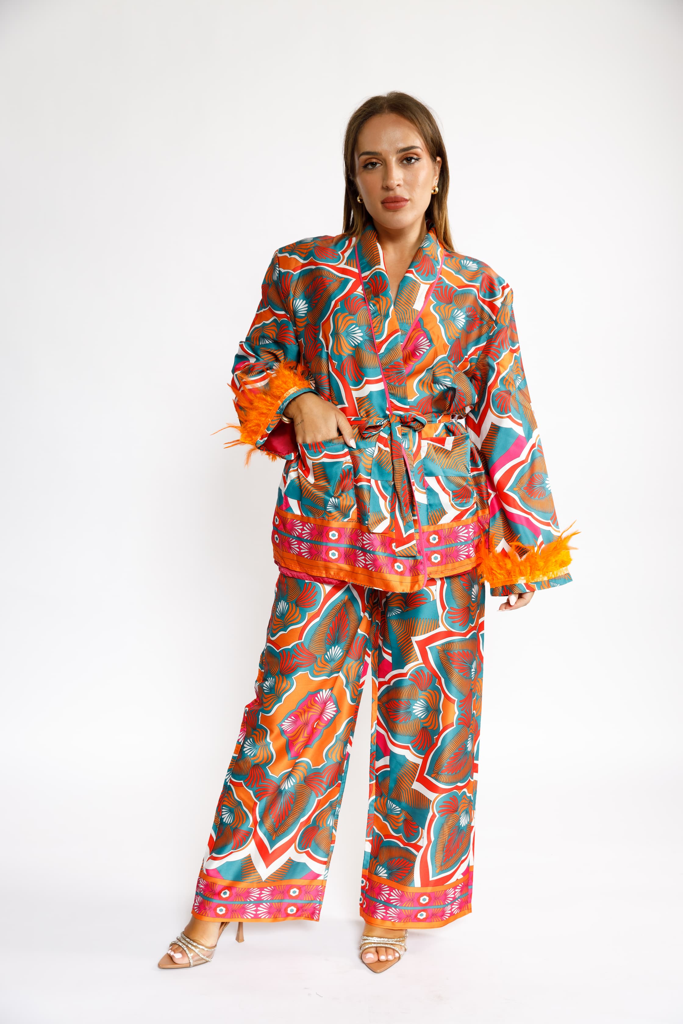 Tropical Flamingo Set